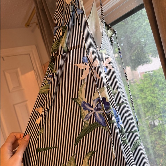 Capri romper with slits on side - Picture 2 of 8